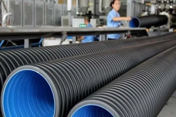 لوله پلی اتیلن دوجداره