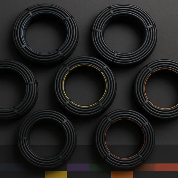 راهنمای رنگ ها در لوله پلی اتیلن